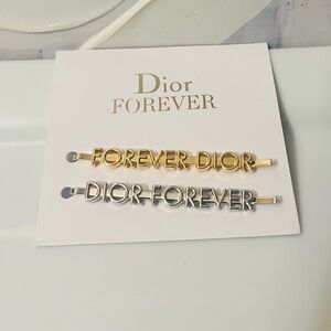 🛍️NEW Dior Forever Gold and Silver Hair Pins